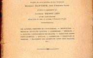 Etude sur l'industrie de l'effilochage des chiffons de laine, coton, lin etc... d'après les notes publiées de son vivant par Robert Dantzer. Paris, 1925.