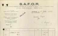 SAFOR, Société anonyme fabrique d'oxygène de la vallée du rhône, Vedène, 1933.