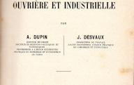 Précis de législation ouvrière et industrielle. Paris, 1912.