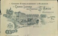 Grande laiterie du château Saint Ange., Montfavet, 19..
