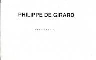 Philippe de Girard.	Espace culturel Eyraguais, 1990.