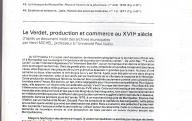 Le Verdet, production et commerce au XVIIème siècle. (Extrait du bulletin historique de la ville de Montpellier, n° 10). Photocopies	(s. d. n. l.).