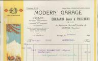 Modern'Garage, Charavin Jeune et Philibert. Orange,1925